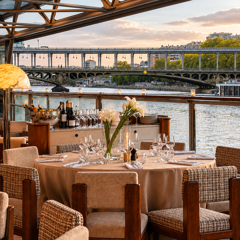 Dinner on the Seine